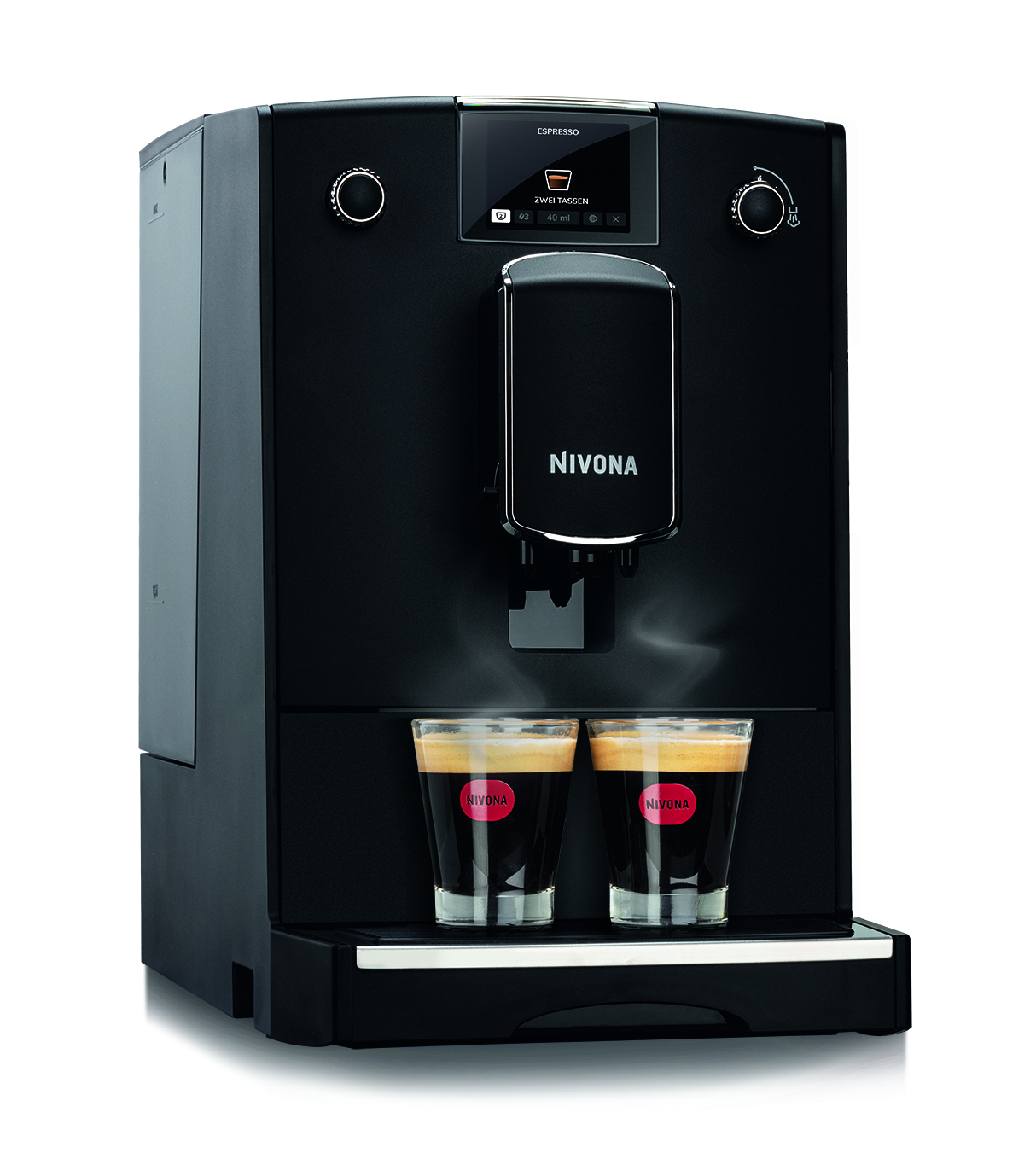 NICR 690 Mattschwarz/Chrom